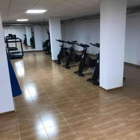 Apartamentos Deluxe Roquetas De Mar Con Golf Y Piscina Climatizada, Parking Privado Vicar Exterior photo